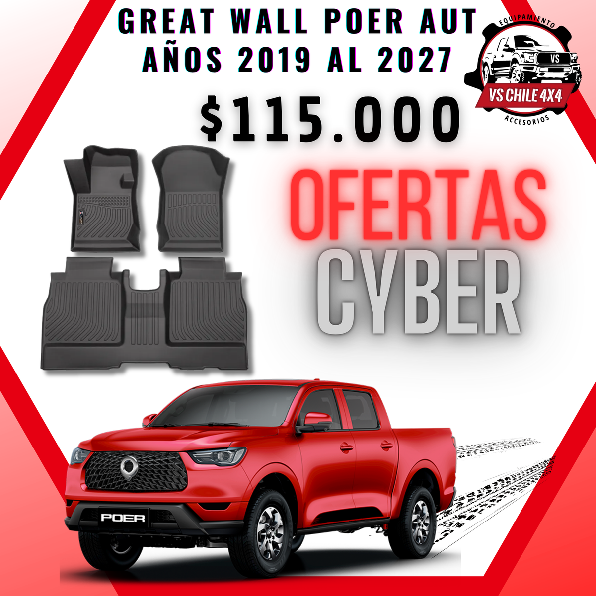 Pisos Calce Perfecto GREAT WALL POER AUTOMATICA años 2019 al 2027