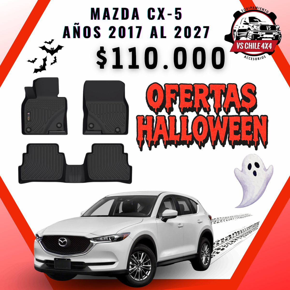 Pisos Calce Perfecto Mazda CX-5 / CX5 (2017 - 2027)