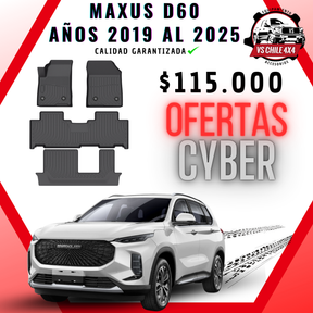 Pisos Calce Perfecto Maxus D60 SUV 3 Corridas (2019 - 2025)