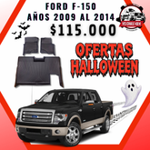 Pisos Calce Perfecto Ford F150 Doble Cabina (2009 - 2014)