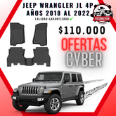 Pisos Calce Perfecto JEEP Wrangler JL años 2018 al 2022