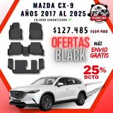 Pisos Calce Perfecto Mazda CX9 CX-9 2017 al 2025