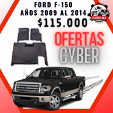 Pisos Calce Perfecto Ford F150 Doble Cabina (2009 - 2014)