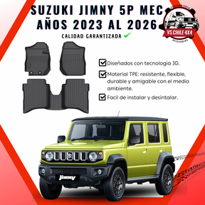 Pisos Calce Perfecto Suzuki Jimny Mecánico 5P 2023 al 2026