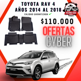 Pisos Calce Perfecto Toyota RAV4 RAV 4 años 2014 al 2018
