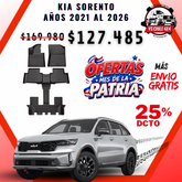Pisos Calce Perfecto KIA Sorento 2021 al 2026