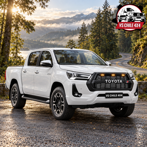 Máscara Estilo GR para Toyota Hilux 2020–2024 | Luces LED y Ajuste Preciso