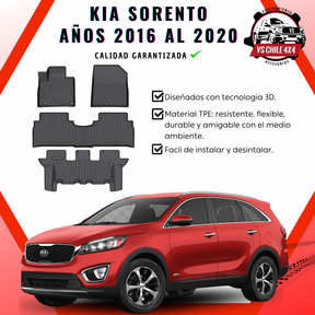 Pisos Calce Perfecto Kia Sorento (2016 - 2020)