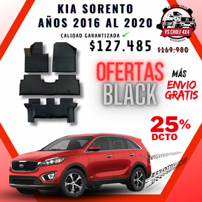 Pisos Calce Perfecto Kia Sorento (2016 - 2020)