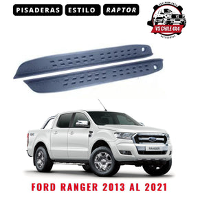 Pisaderas estilo Raptor para Ford Ranger años 2015 al 2021