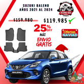 Pisos Calce Perfecto SUZUKI BALENO años 2021 al 2024