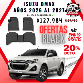 Pisos Calce Perfecto Isuzu DMAX (2026 - 2027)