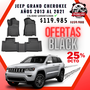 Pisos Calce Perfecto Jeep Grand Cherokee (2013 - 2021)