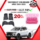 Pisos Calce Perfecto Chevrolet Colorado 2018 al 2024