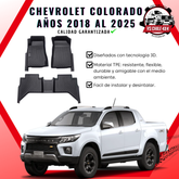 Pisos Calce Perfecto Chevrolet Colorado 2018 al 2024