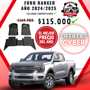 Pisos Calce Perfecto Ford Ranger T9 (2024 - 2025)