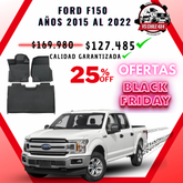 Pisos Calce Perfecto Ford F150 2015 - 2022