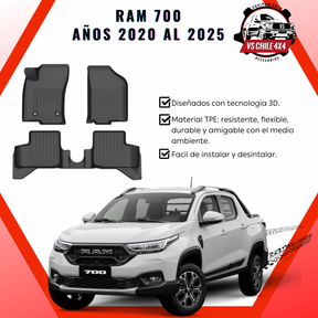 (PREVENTA) Pisos Calce Perfecto RAM 700 años 2020 al 2025
