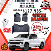 Pisos Calce Perfecto Chevrolet Silverado LTZ/TRAILBOSS 2019 al 2023
