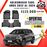 Pisos Calce Perfecto VOLKSWAGEN TAOS (2022 - 2024)