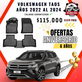 Pisos Calce Perfecto VOLKSWAGEN TAOS (2022 - 2024)