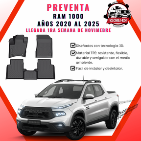 (PREVENTA) Pisos Calce Perfecto RAM 1000 (2020 - 2025)