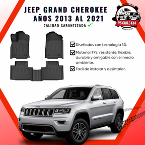 Pisos Calce Perfecto Jeep Grand Cherokee (2013 - 2021)