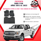 (PREVENTA) Pisos Calce Perfecto Ford F150 F 150 años 2015-2022