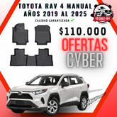 Pisos Calce Perfecto Toyota RAV 4 / Rav4 Manual (2019 - 2025)