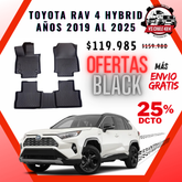 Pisos Calce Perfecto TOYOTA RAV 4 HYBRID años 2019 al 2025