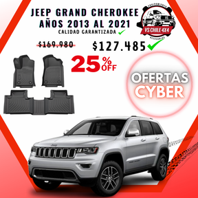 Pisos Calce Perfecto Jeep Grand Cherokee (2013 - 2021)