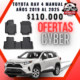 Pisos Calce Perfecto Toyota RAV 4 / Rav4 Manual (2019 - 2025)