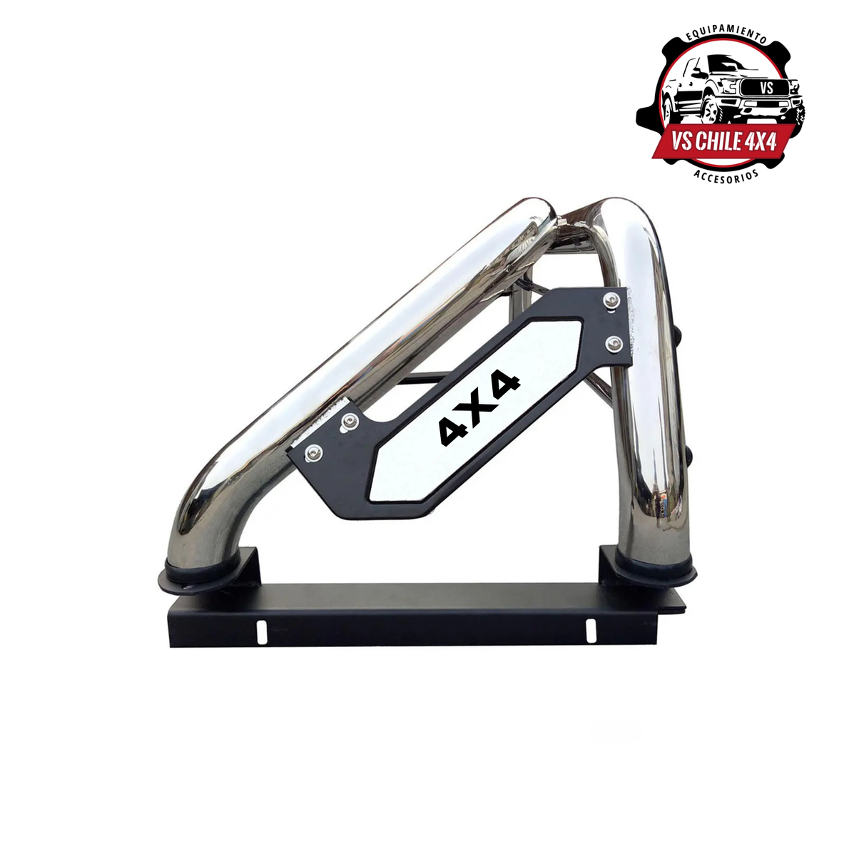 Barra Antivuelco Cromada Mitsubishi L200 2015-2023 con LED