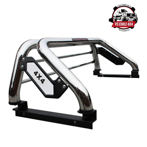 Barra Antivuelco Cromada Mazda New BT-50 2022-2026 con Luz LED