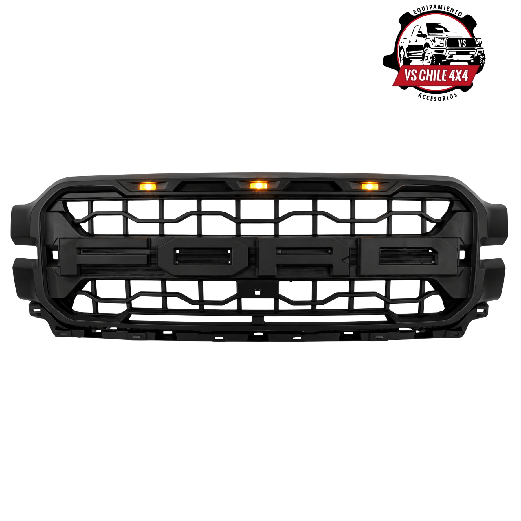 Máscara Frontal Estilo Raptor – Ford F-150 2025–2026