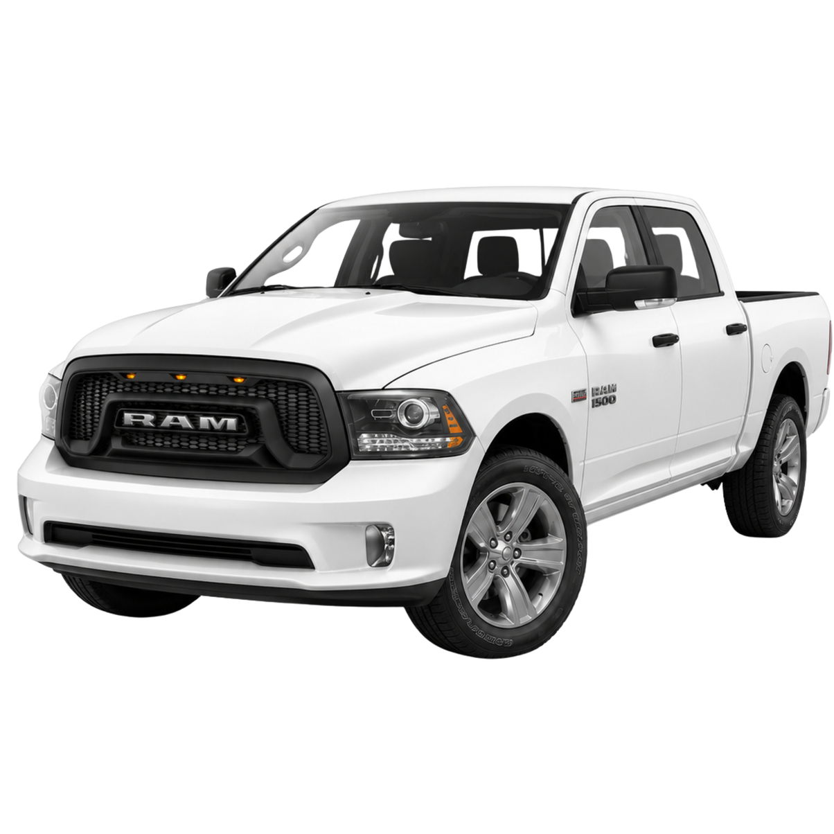 Máscara Frontal Estilo Rebel – Dodge RAM 1500 2013–2018