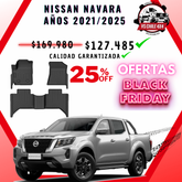 Pisos Calce Perfecto NISSAN NAVARA años 2021 al 2025