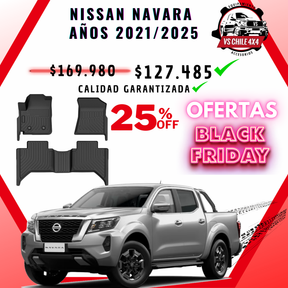 Pisos Calce Perfecto NISSAN NAVARA años 2021 al 2025