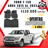 Pisos Calce Perfecto Ford F150 2015 - 2022