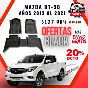 Pisos Calce Perfecto Mazda BT-50 años 2013 al 2021