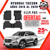 Pisos Calce Perfecto Hyundai Tucson 2016 al 2020