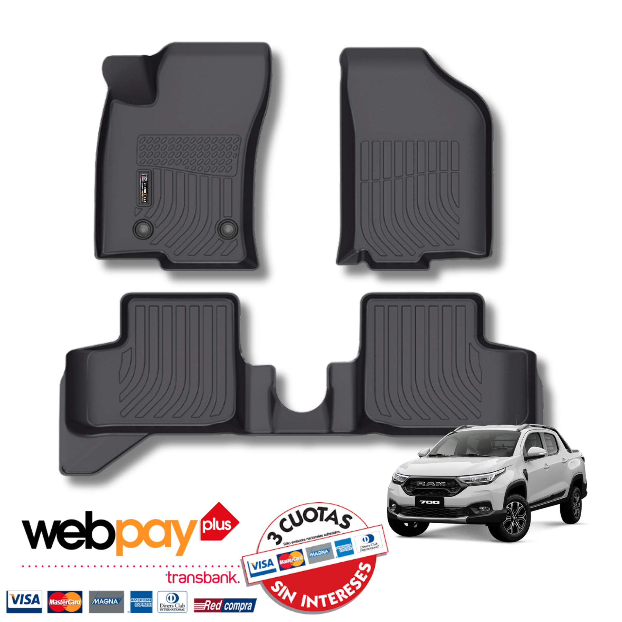 Pisos Calce Perfecto RAM 700 años 2020 al 2025