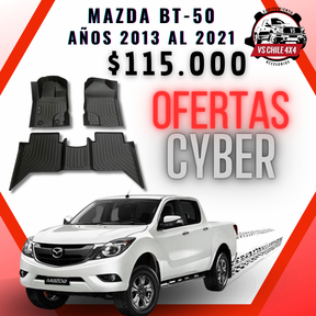 Pisos Calce Perfecto Mazda BT-50 años 2013 al 2021