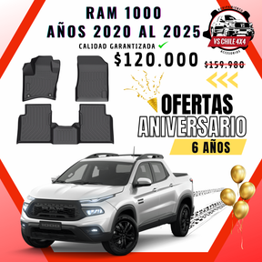 Pisos Calce Perfecto RAM 1000 (2020 - 2025)