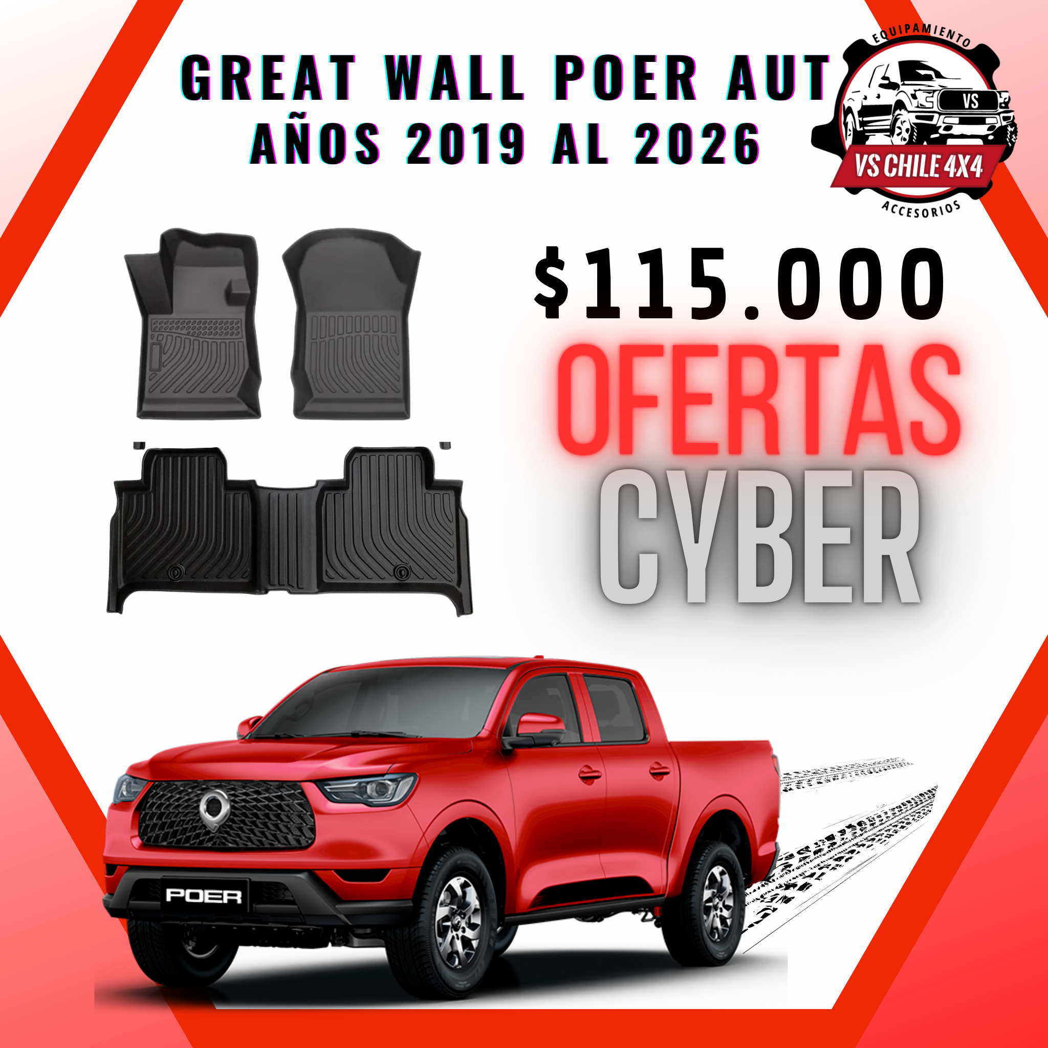 Pisos Calce Perfecto GREAT WALL POER AUTOMATICA años 2019 al 2026