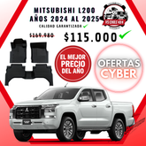 Pisos Calce Perfecto Mitsubishi L200 Doble Cabina (2024 - 2025)