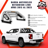 Barra Antivuelco Cromada Mitsubishi L200 2015-2023 con LED
