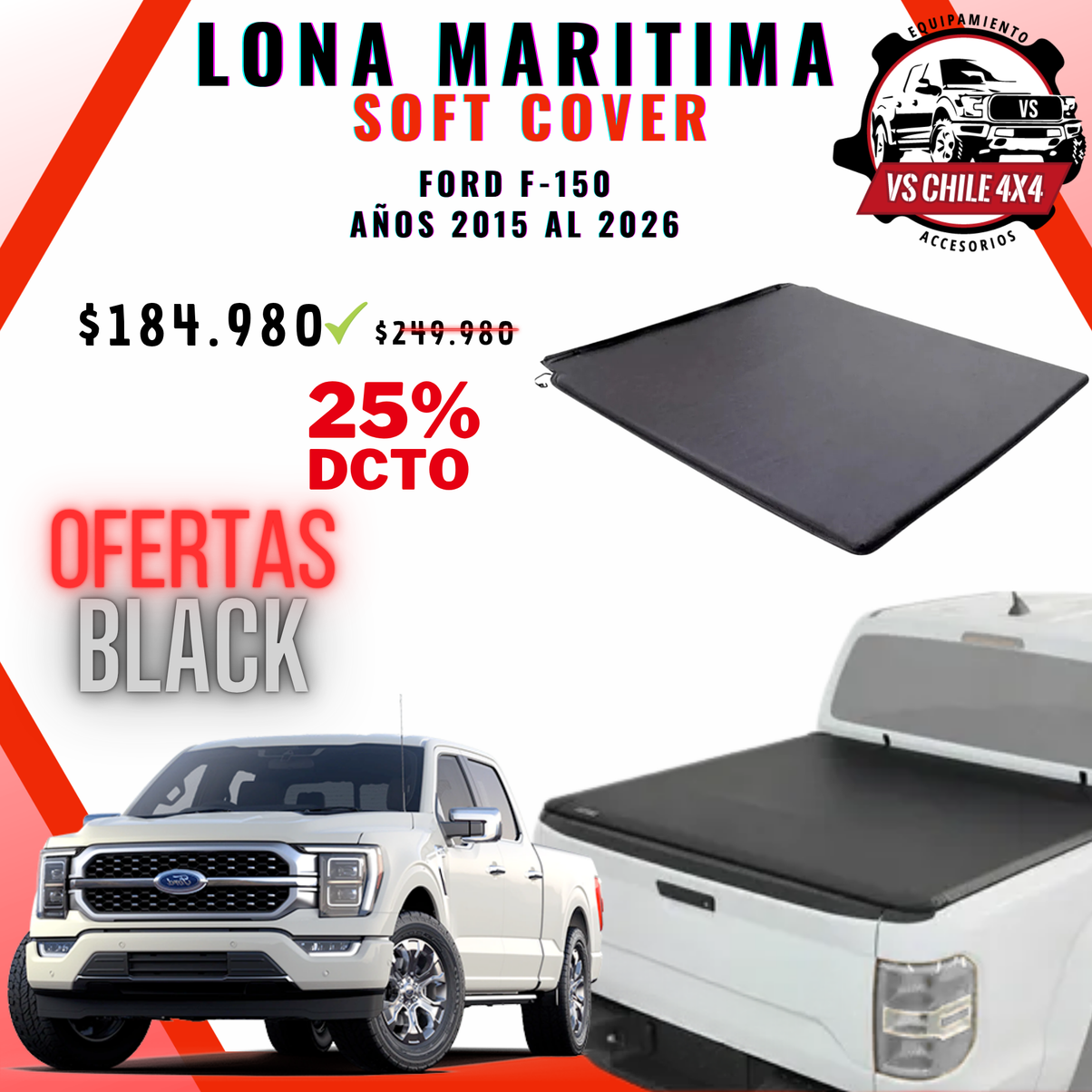 Lona Marítima Ford F-150 años 2016–2025