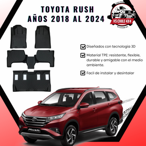 Pisos Calce Perfecto TOYOTA RUSH 2018-2024