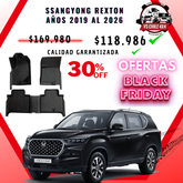 Pisos Calce Perfecto SsangYong Rexton años 2019 al 2026
